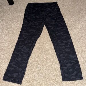 Black Camo Lululemon Leggings